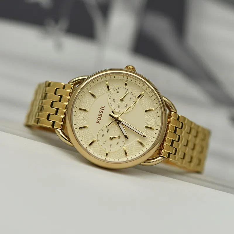 Fossil Tailor Multifunction Gold-tone Ladies Watch-  ES3714